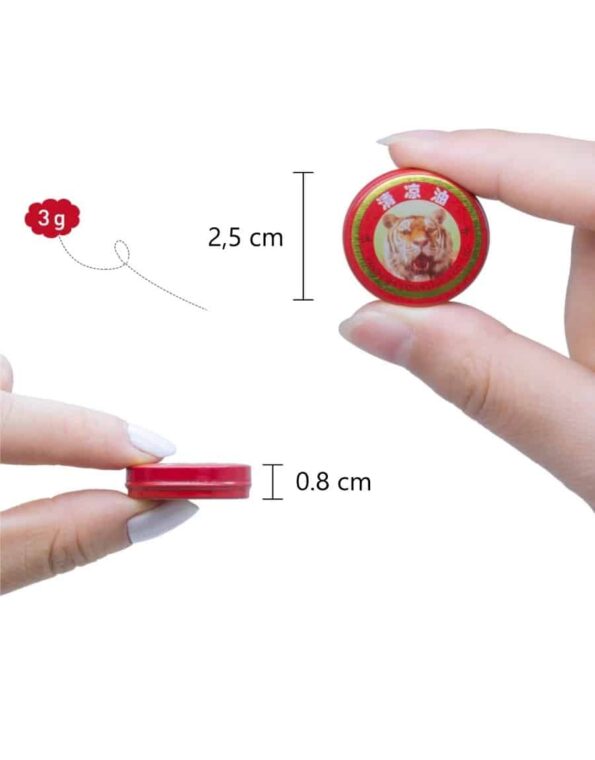 Aceite Esencial de Tigre-medidas