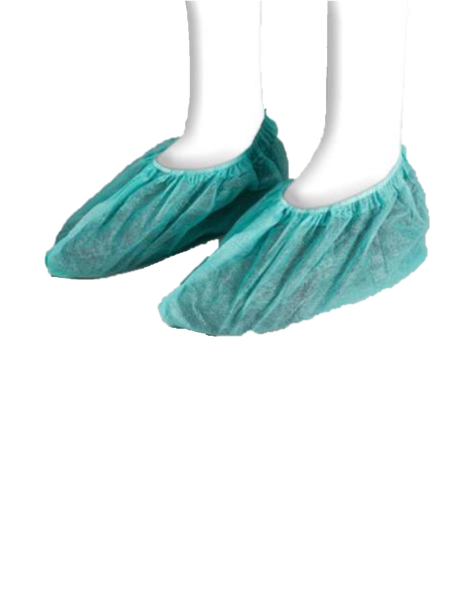 Cubrezapatos desechables de color verde