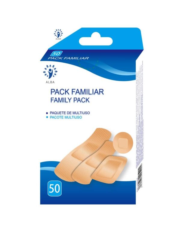 Pack familiar apósitos 50 uds